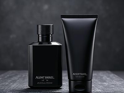 Elegantes Parfüm-Set für Herren mit Flakon und Duschgel